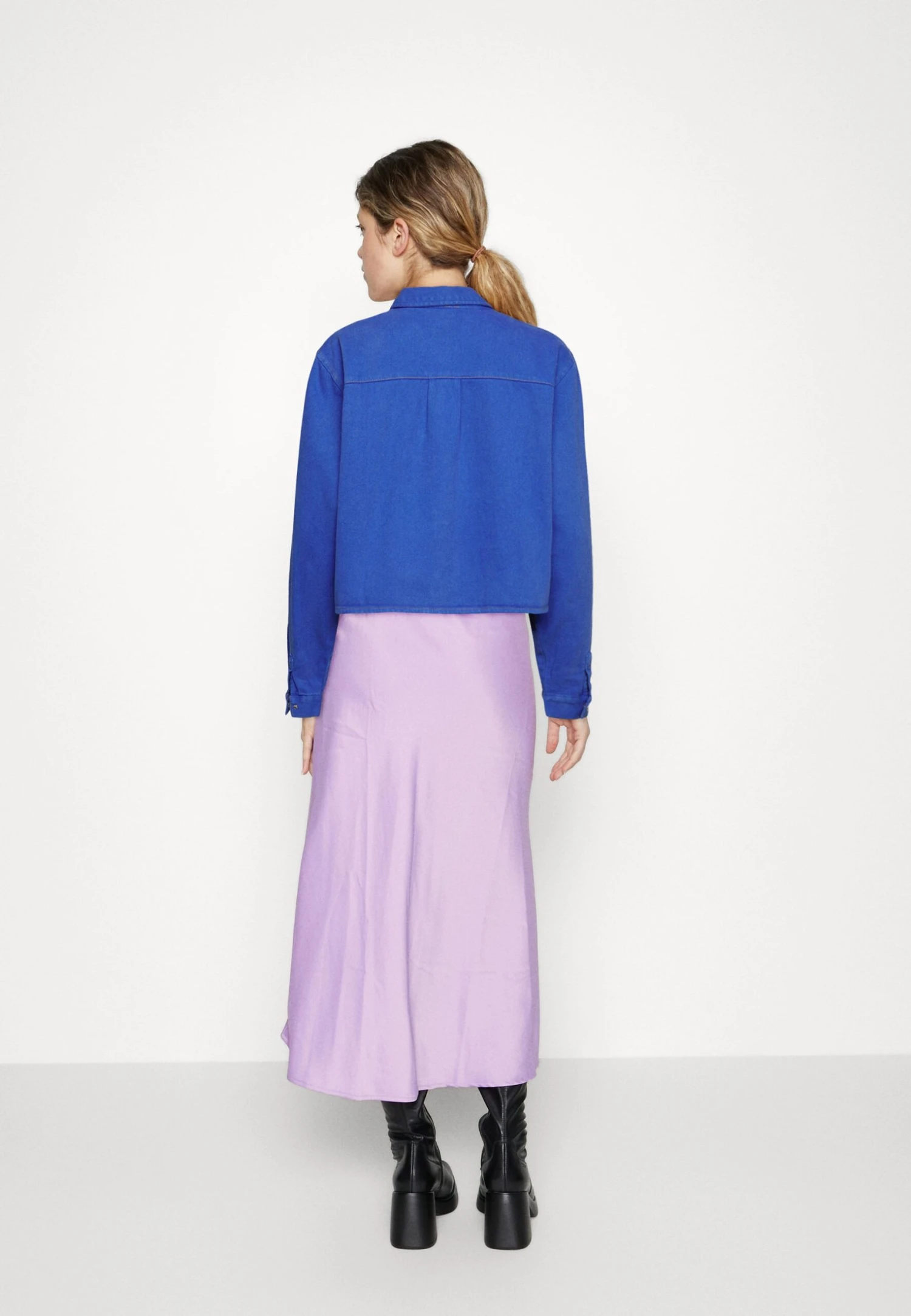 Noisy May Nmmaddy - Overhemdblouse - Dazzling Blue 5 Noisy May Nmmaddy - Overhemdblouse - Dazzling Blue - Afbeelding 3