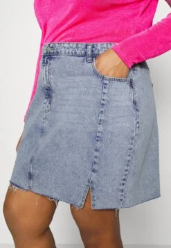 Nmapril Dnm Skirt- Kokerrok - Light Blue Denim -Noisy May 7aefc827815c43619d2f824aa5d08e54