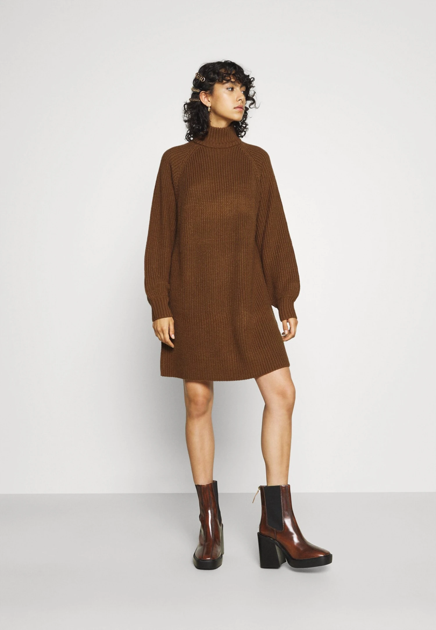 Noisy May Nmtimmy Dress - Gebreide Jurk - Partridge 4 Noisy May Nmtimmy Dress - Gebreide Jurk - Partridge - Afbeelding 2