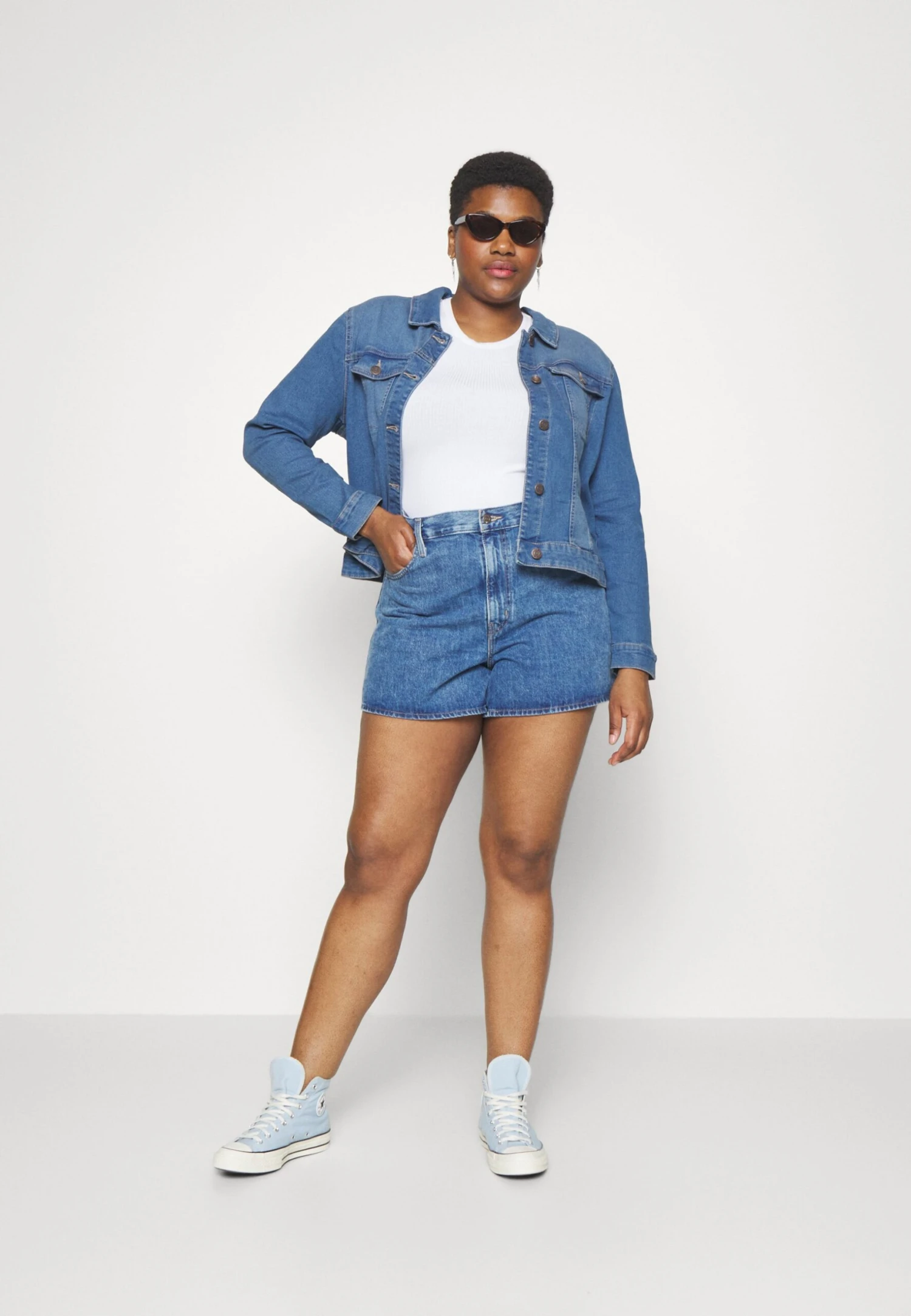 Nmdebra - Spijkerjas - Medium Blue Denim 4 Nmdebra - Spijkerjas - Medium Blue Denim - Afbeelding 2