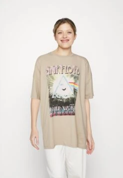 Noisy May Nmloui Pink Floyd O Neck - T-Shirt Print - Humus