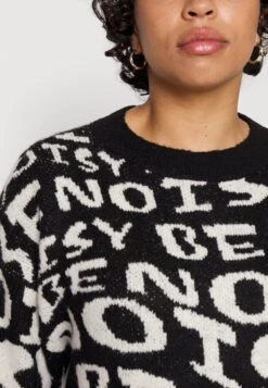 Nmnoise O Neck - Trui - Black -Noisy May 7dc2c082f07b4b44a7c0bf7eb2b8837e