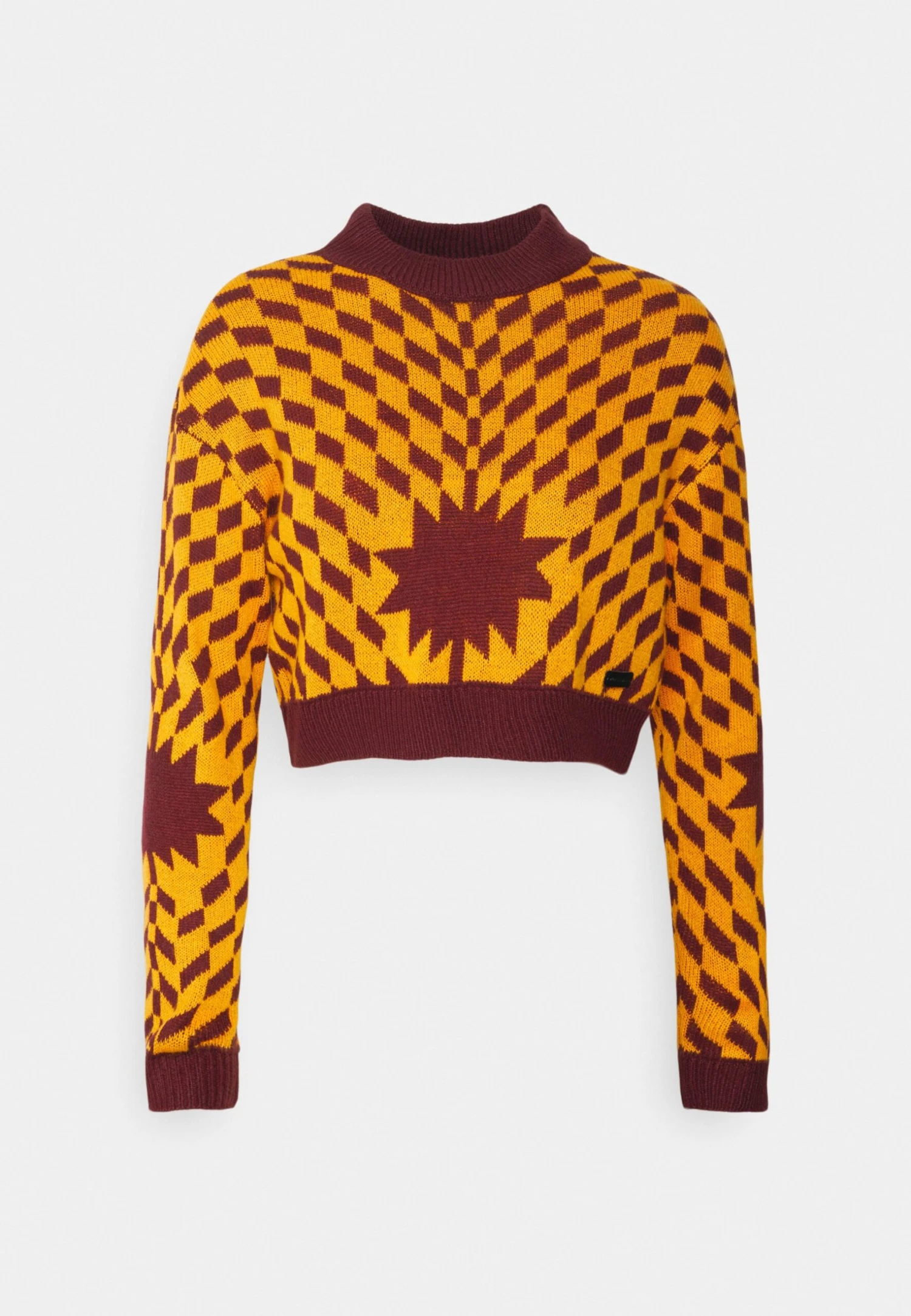 Noisy May Petite Nmcosmos O Neck Crop - Trui - Windsor Wine 6 Noisy May Petite Nmcosmos O Neck Crop - Trui - Windsor Wine - Afbeelding 4