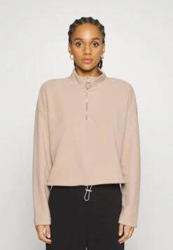 Noisy May Nmmisser Cropped - Fleece Trui - Irish Cream