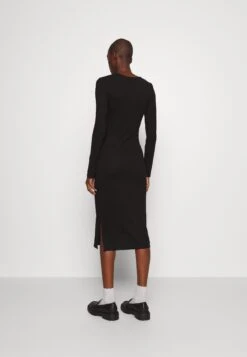 Nmcity O-Neck Midi Dress Tall - Jurk - Black -Noisy May 7facf9cd9d31457baafb255826fc0de0