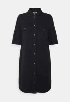 Noisy May Nmsigne Dress - Spijkerjurk - Black Denim