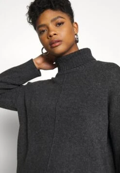 Noisy May Nmian Roll Neck- Trui - Dark Grey Melange -Noisy May 80e64ad2d28d438b8e1c9f2d578d8f58