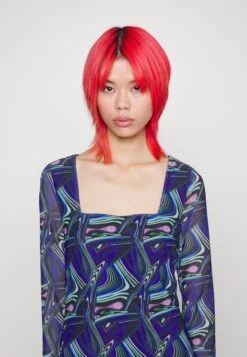 Noisy May Nmlesley Square Short Dress - Jurk - Deep Blue -Noisy May 811a79cea7374438bfcb47d33a252286