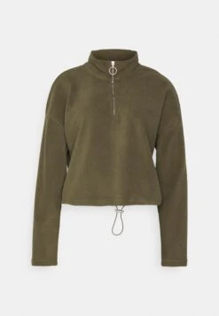 Noisy May Nmmisser Cropped - Fleece Trui - Kalamata -Noisy May 81c0f20960d847408ad9f44212018af8