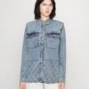 Noisy May Nmursula Quilt- Overhemdblouse - Medium Blue Denim -Noisy May 81c5b66683114acca3f8c1ca1880b8e2