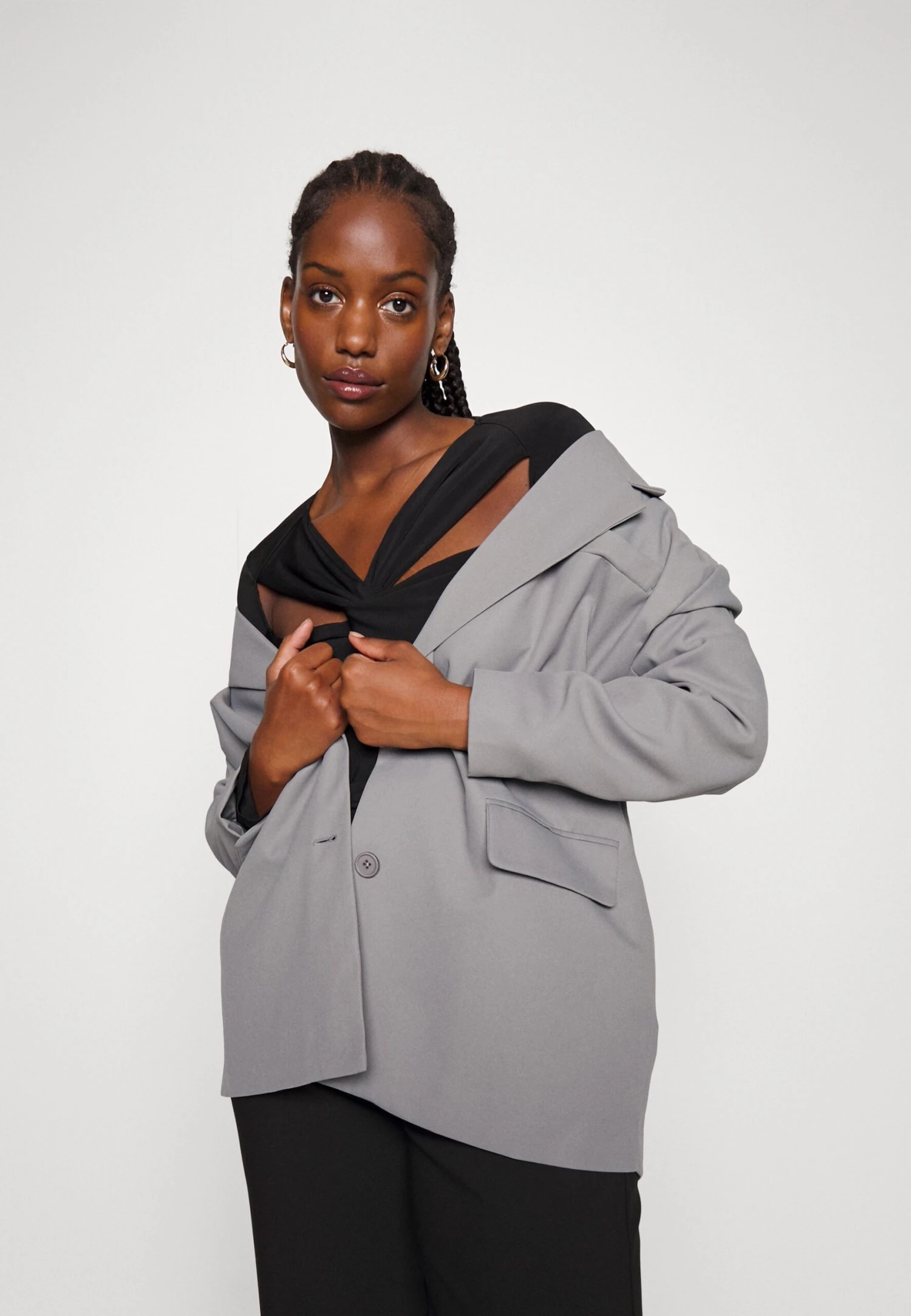 Nmmilla - Blazer - Titanium 6 Nmmilla - Blazer - Titanium - Afbeelding 4