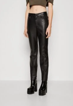 Noisy May Nmandy Moni Ankle Pants- Broek - Black