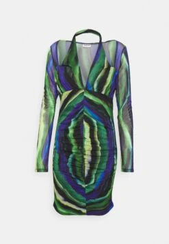 Noisy May Nmlesley Cut Out- Jurk - Black/Blue/Green -Noisy May 86c252227e9b4ce7a2bfeef4fb952f2e