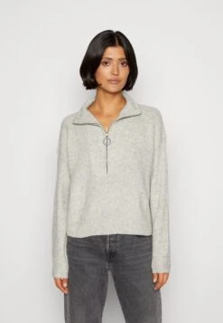 Noisy May Nmnewalice High Neck- Trui - Light Grey