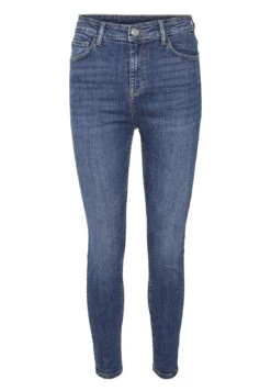 Noisy May Jeans Skinny Fit - Medium Blue Denim