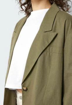 Noisy May Einreihiger - Halflange Jas - Khaki -Noisy May 8938a95b693d42829cae1a7f913102f9