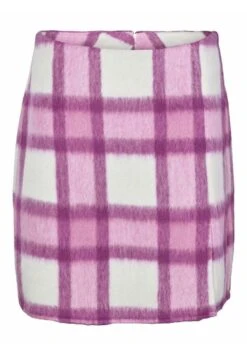 Noisy May Karomuster - Minirok - Pink Yarrow