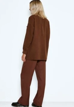 Noisy May Nmflanny Long Shacket - Overhemdblouse - Pinecone -Noisy May 8ccbb932d2b24663894bea6c56759d0a