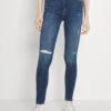 Noisy May Nmlucy - Jeans Skinny Fit - Medium Blue Denim -Noisy May 8d4aa60dccd542f6aac4896d8c533f0a