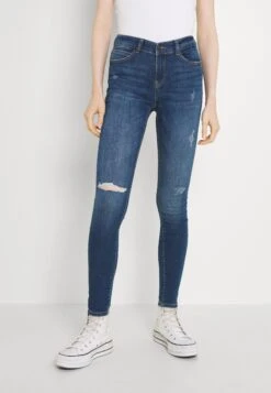 Noisy May Nmlucy - Jeans Skinny Fit - Medium Blue Denim