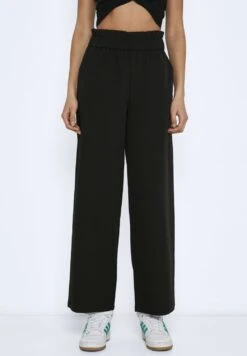 Noisy May Nmlucas Almond Wide Pant - Broek - Black