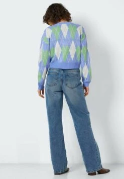 Noisy May Nmkirsty L/S V-Neck - Vest - Jacaranda -Noisy May 9090e68944374119afb59b035e16cfdb