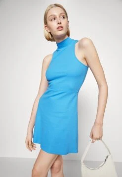 Noisy May Nmmanala Highneck Skater Dress - Jerseyjurk - Azure Blue 13 Noisy May Nmmanala Highneck Skater Dress - Jerseyjurk - Azure Blue -Noisy May 910373a6cd7d4b0caefa77608115cd69