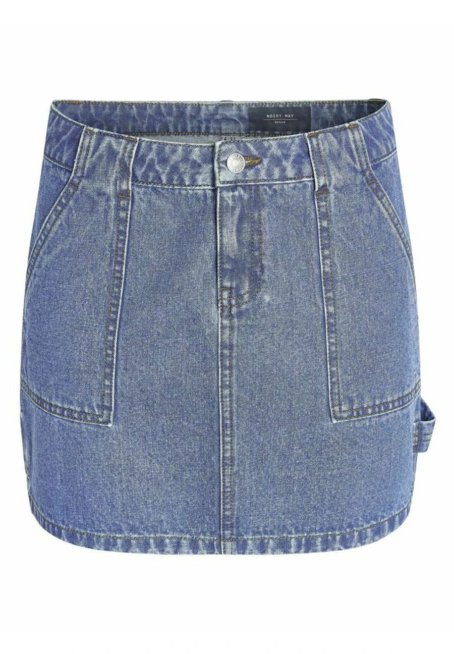 Noisy May Kurzer- Jeansrok - Medium Blue Denim 8 Noisy May Kurzer- Jeansrok - Medium Blue Denim - Afbeelding 6