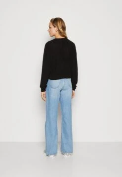 Noisy May Nmmaysa L/S O-Neck Noos - Trui - Black -Noisy May 951e4bbc3b484b4da9d3c5ed9ef8fdd9