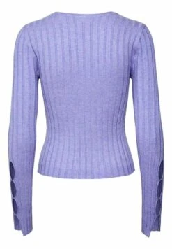 Noisy May Langärmeliges Cut-Out - Trui - Jacaranda -Noisy May 95ea14b6d1214da5b02edbd01798bbe4