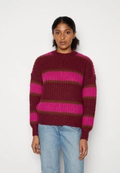 Noisy May Nmadele Fluffy O-Neck - Trui - Windsor Wine