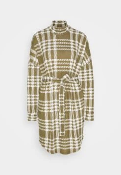 Noisy May Nmcity Ava Short Dress - Jerseyjurk - Kalamata/White -Noisy May 996d4ac7912b4b6ba8282ca379b74fff