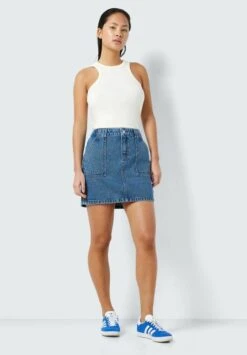 Noisy May Kurzer- Jeansrok - Medium Blue Denim 13 Noisy May Kurzer- Jeansrok - Medium Blue Denim -Noisy May 99caebcb88064e4b9079b61275a19a31