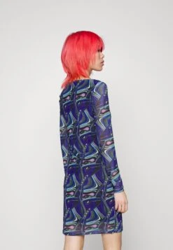 Noisy May Nmlesley Square Short Dress - Jurk - Deep Blue -Noisy May 9a21228112b14adbbf9150a6439cc082