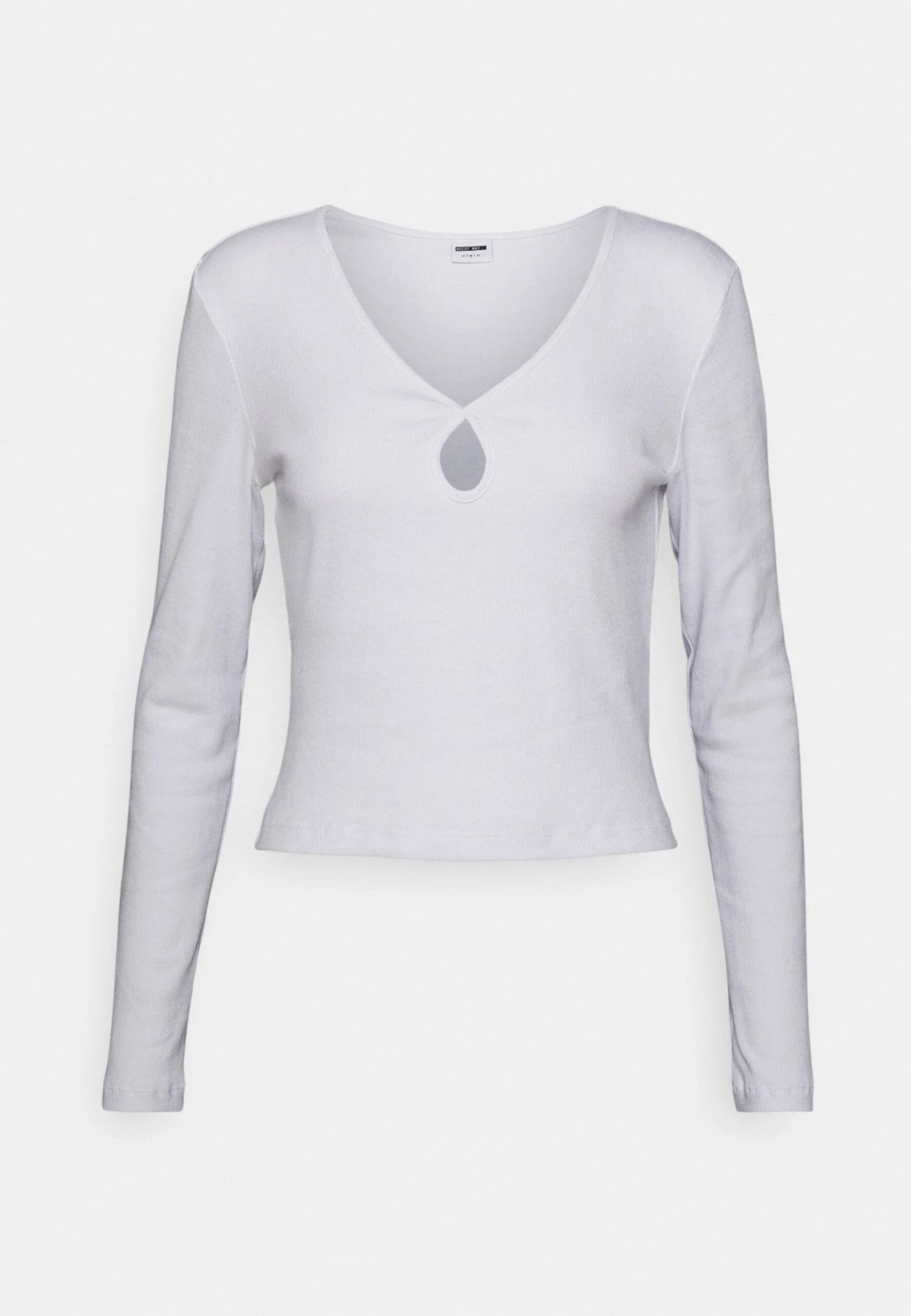 Noisy May Nmmaya Vneck Keyhole - Longsleeve - Bright White 7 Noisy May Nmmaya Vneck Keyhole - Longsleeve - Bright White - Afbeelding 5