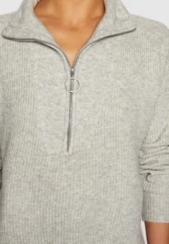 Noisy May Nmnewalice High Neck- Trui - Light Grey -Noisy May 9b69c0fc940f430c9e8ec5277ddf6d11