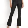 Noisy May Nmsallie Flare Coated Pants- Broek - Black -Noisy May 9c2eebae61aa4812b3fd57ad65040690