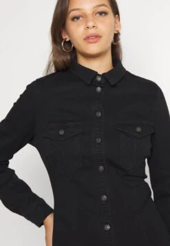 Noisy May Nmjoy Dress- Spijkerjurk - Black Denim -Noisy May 9eb96c7a58704f1eae676ef516c1e553