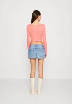 Noisy May Nmmaya Heart Cut Out- Longsleeve - Sunkissed Coral -Noisy May 9fb3ea95cf2848eaa5b6b963ed65da58