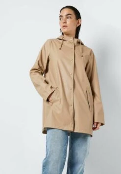 Noisy May Parka - Beige Mottled Beige -Noisy May a14b1f6e4bde41a2be412c56edccc19d