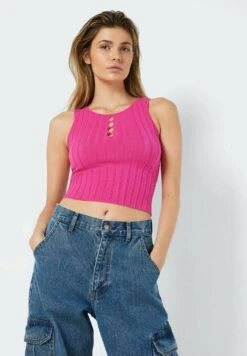 Noisy May Nmfrey O Neck - Trui - Pink Yarrow