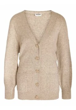 Noisy May Vest - Beige Mottled Beige -Noisy May a2b5e1846ac0444ebad29ae974c172b0