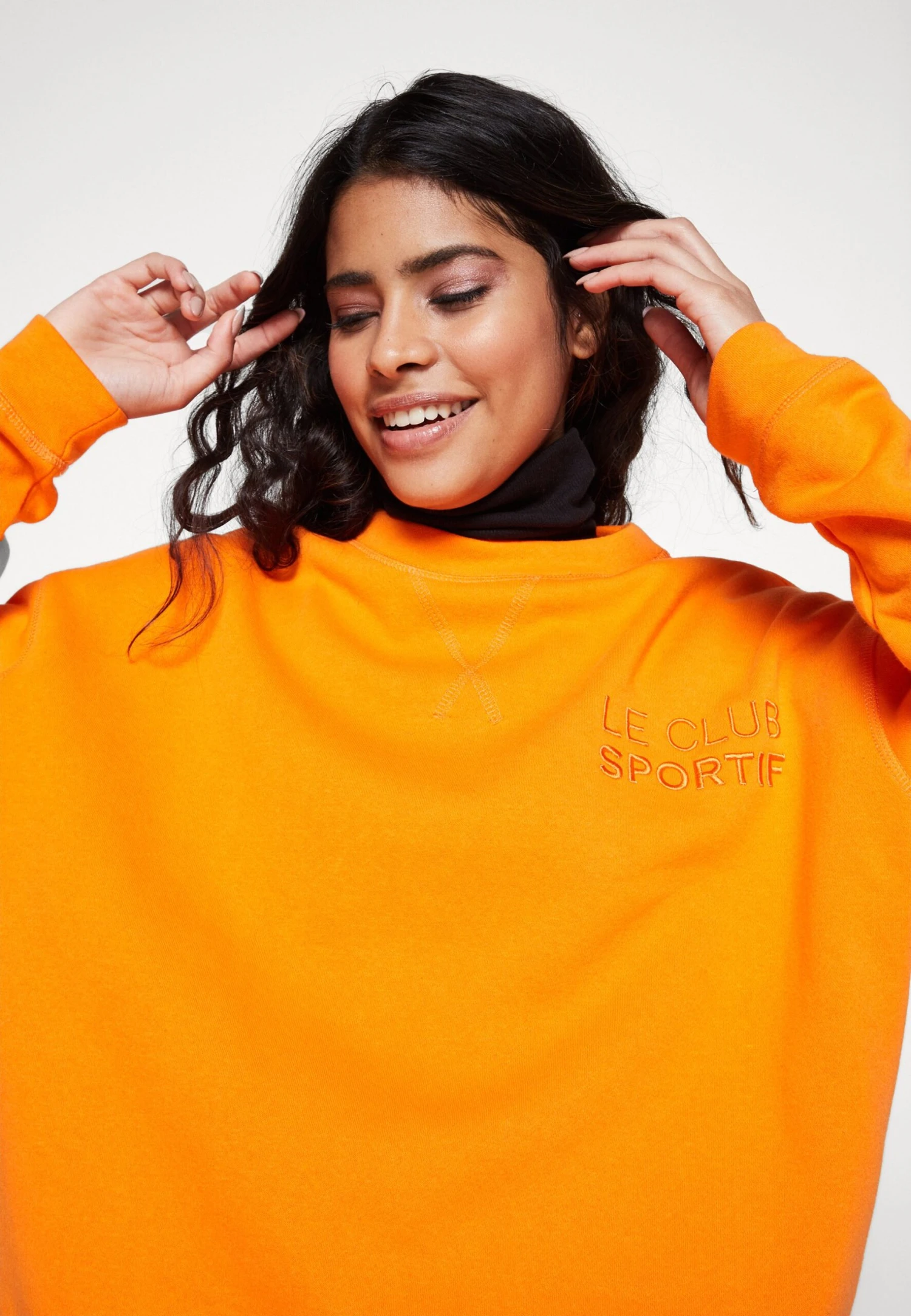 Noisy May Nmalden - Sweater - Vibrant Orange/Logo 6 Noisy May Nmalden - Sweater - Vibrant Orange/Logo - Afbeelding 4