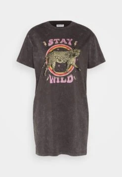 Noisy May Nmzodiac O Neck Dress - Jerseyjurk - Black/Multi Coloured -Noisy May a4b541acde3846538ac1d9348bf9a03b