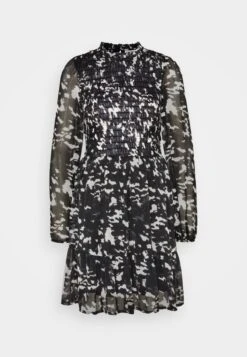 Noisy May Nmmelina Short Dress - Jurk - Black/Monochrome -Noisy May a581698738724b219aea21bc7072c5da