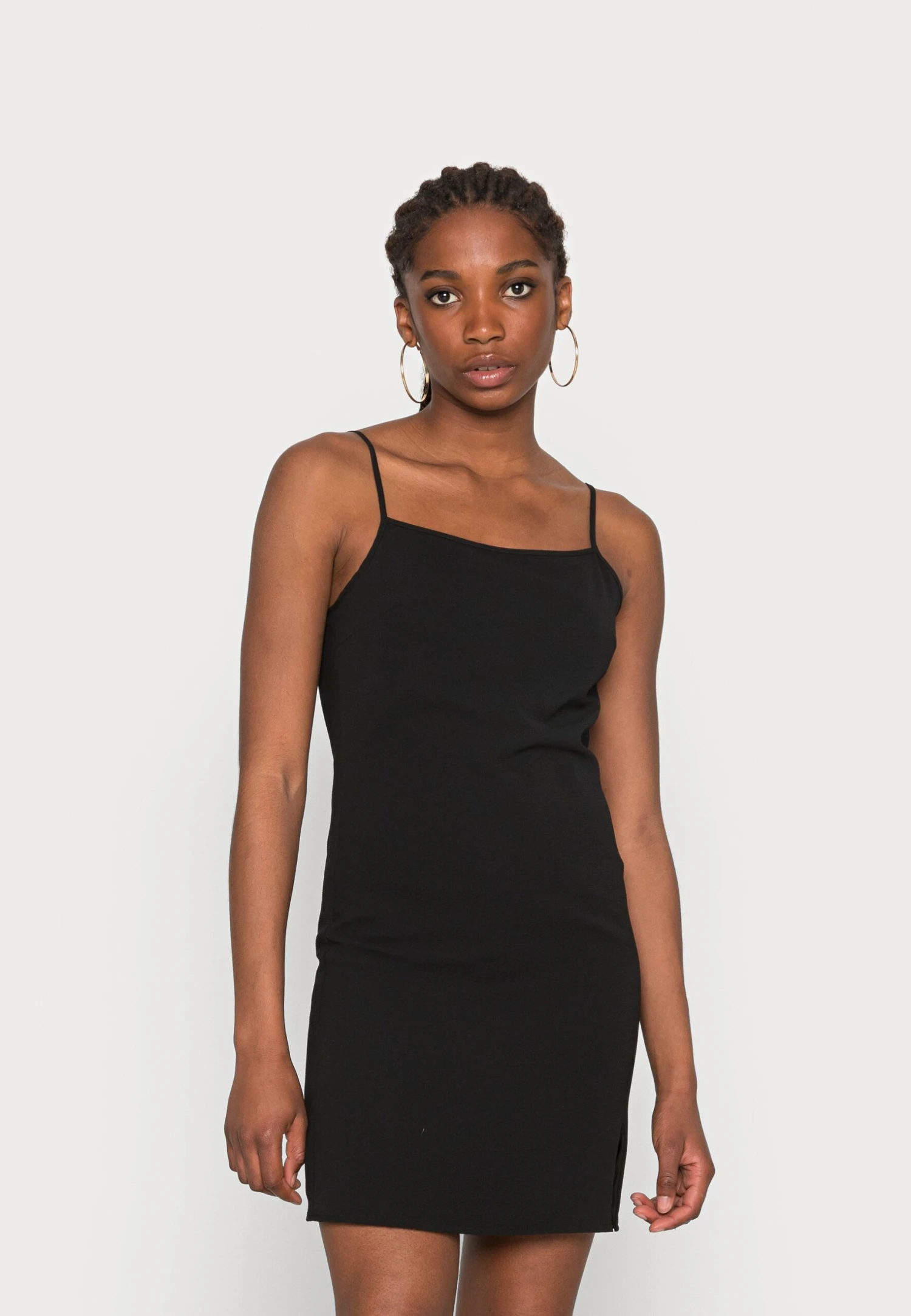 Noisy May Nmclara Strap Short Dress - Jurk - Black 3 Noisy May Nmclara Strap Short Dress - Jurk - Black