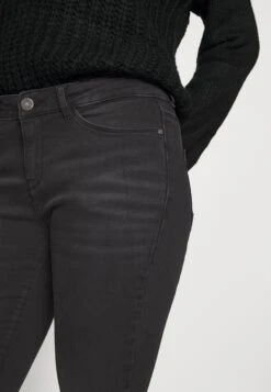 Noisy May Nmkimmy Ankle Zip - Jeans Skinny Fit - Dark Grey Denim -Noisy May a729d59bc2de414ba1864d71d911b7ba