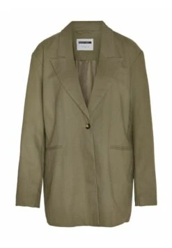 Noisy May Einreihiger - Halflange Jas - Khaki -Noisy May a74a8b1e56b04b008ee72be5df46297e