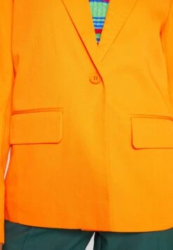 Noisy May Petite Nmthea Blazer - Blazer - Vibrant Orange -Noisy May a87d94c22b8c410c96f2a314cff42200