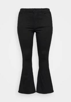 Nmsallie Flare - Bootcut Jeans - Black